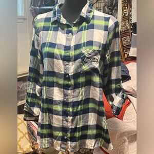 Seahawks button-down shirt